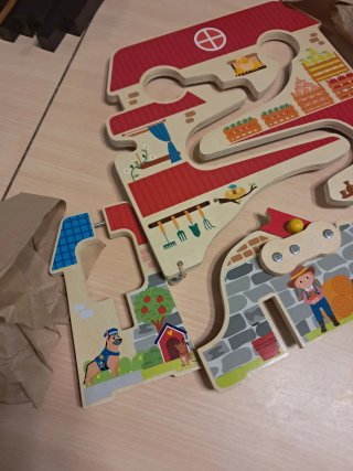 Juguete de madera infantil