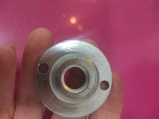 Llave de radial y arandela