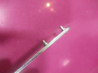Llave de radial y arandela