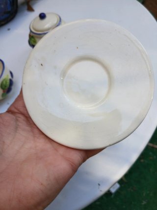Set tazzine caffè e zuccheriera ceramica
