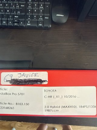 PedalBox Pro Toyota CH-R
