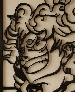Quadro Design One Piece - Luffy Gear 5