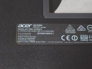 Acer Chromebook N15Q13 Negro