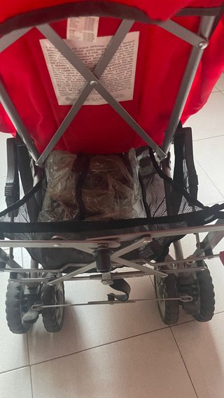 Silla de paseo Chicco roja