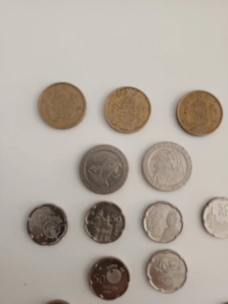 Lote de monedas de España