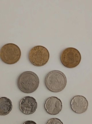 Lote de monedas de España