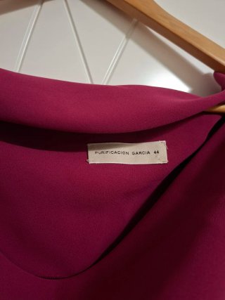 Camisa Purificación García Rosa Talla 44