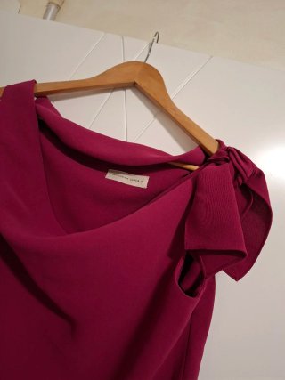Camisa Purificación García Rosa Talla 44