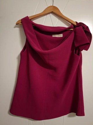Camisa Purificación García Rosa Talla 44