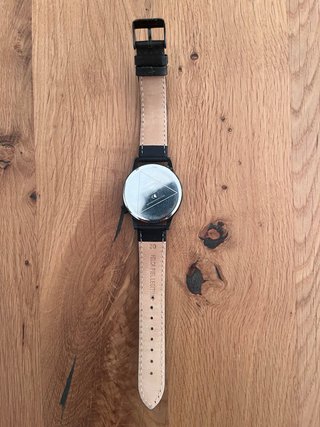 Reloj Komono Winston.  Negro/Negro