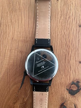 Reloj Komono Winston.  Negro/Negro