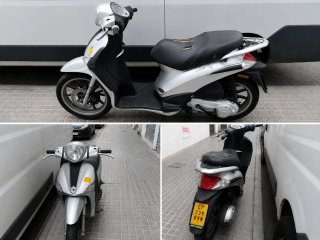 Piaggio Liberty 49 4 tiempo Scooter Plata