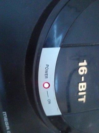 Console Sega Mega Drive 16-bit Nero