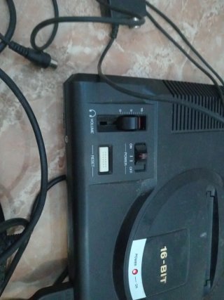 Console Sega Mega Drive 16-bit Nero