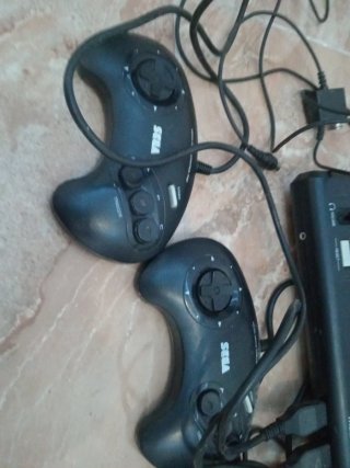 Console Sega Mega Drive 16-bit Nero