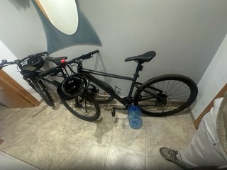 2 Bicicleta MTB Negra talla XL y L
