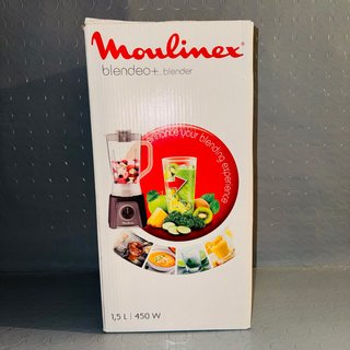 Batidora vaso Moulinex Blendeo+ LM2C08F0 450W jarra 1,5L pica hielo