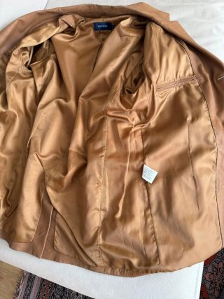 Chaqueta Cortefiel Camel Talla L