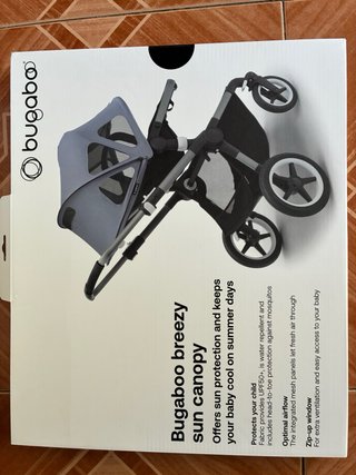 Carro Bugaboo Fox con capazo y dos capotas