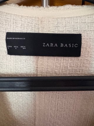 Chaqueta Zara Basic Talla L