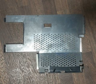 Cover metallo Commodore Amiga 500