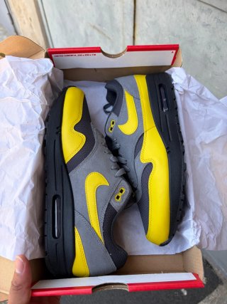 Nike Air Max 1 Ess Grigio Giallo
