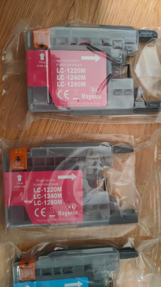Cartuchos de tinta compatibles Brother LC1220/1240