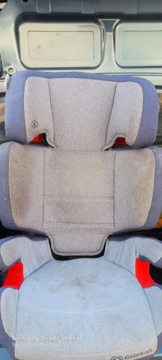 Silla alzador coche con respaldo