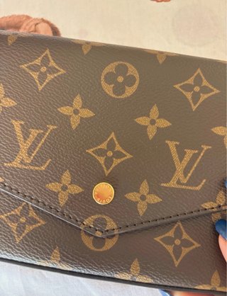 Bolso Pochette Louis Vuitton Marrón Dorado