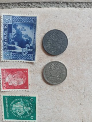 Francobolli e Monete Terzo Reich