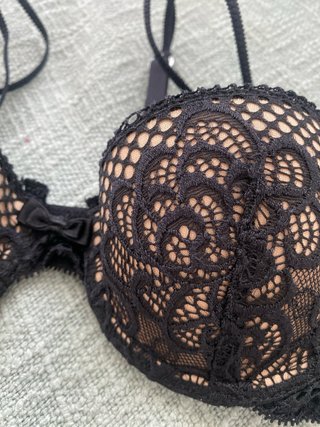 Sujetador La Senza Negro Encaje