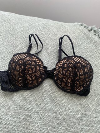 Sujetador La Senza Negro Encaje