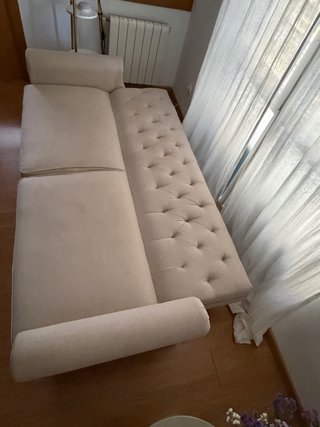 Sofá 3 plazas. Cama. Click Clack Beige.