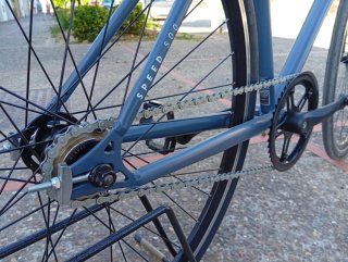 Bicicleta Urbana Fixie Elops 500 Talla M