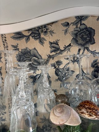 Vitrina Vintage Madera Cristal