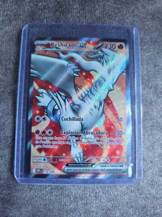 Reshiram EX 158/086 Carta Pokémon