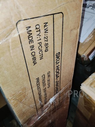 Mesa auxiliar alta de madera