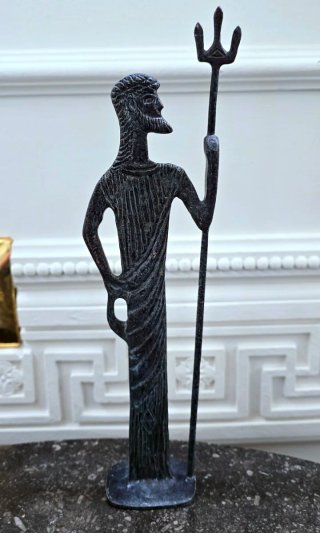 Statua in Bronzo di Poseidone