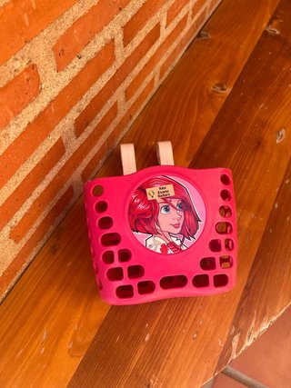 Cesta bici infantil con dibujo