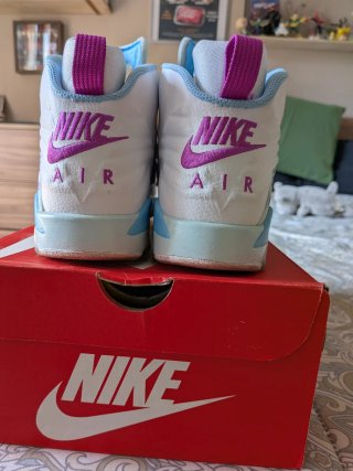 Scarpe Nike Air Jordan Viola Bianche