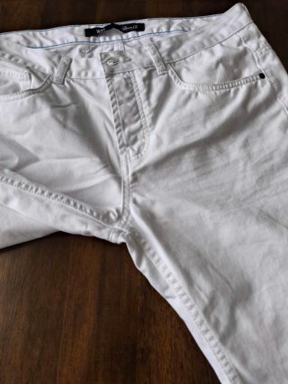 Pantalón corto blanco Denim&Co talla 44