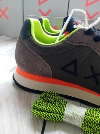 SUN68 Scarpe Uomo Tg 43 Mod TOM FLUO