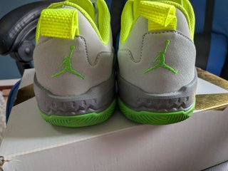 Scarpe Nike Jordan Grigie e Verdi