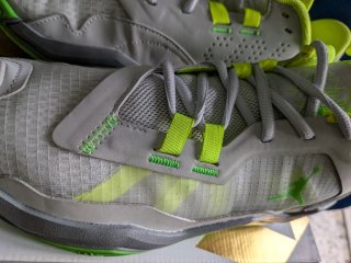 Scarpe Nike Jordan Grigie e Verdi