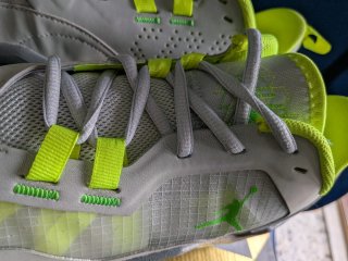 Scarpe Nike Jordan Grigie e Verdi
