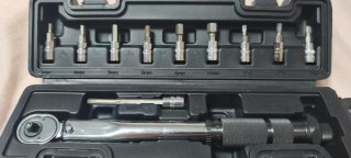 Llave dinamométrica Dexter 1/4 5-25 Nm