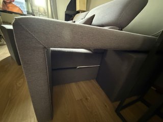Sofá Cama Gris Extensible