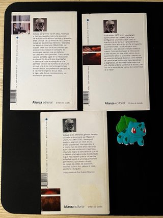 Lote Niebla, Amor y pedagogía y Andanzas - Unamuno