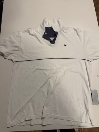 Polo Tommy Hilfiger Blanco Hombre