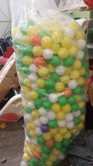 2000 Bolas para parque infantil